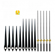 MCDFL Black Metal Clock Hands Wall Modern Design Home Decorations Living Room Decorative Antiques Watch Faces Deco Mechanism DIY