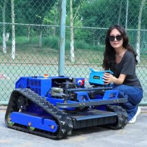 Tosaerba telecomandato Rc Crawler 7.5HP Pendenza Falciatrice Cingolata Radiocomandata Tagliaerba Robot Falciatrici