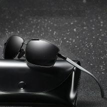 Titanium Alloy Glasses Polarized Sunglasses Men Driving Fishing Brand Designer Male Sun Glasses Vintage Eyewear Man Oculos Gafas