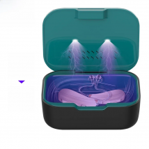 Hearing Aids Dryer Dehumidifier UVC Sterilizer Clean Jewelry Dentures Automatic Drying Case Maintenance Care Box