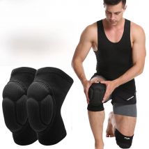 1Pair Thicked Football Volleyball Extreme Sports Ski Knee Pads Fitness Knee Support Cycling Knee Protector Kneepad