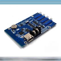 HD-WF4 Asynchronous 768W*128H Pixels 4*HUB75 RGB Seven Color Small LED Display WIFI Control Card