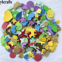 100PCS Mixed animal weather and all shape foam stickers,Kindergarten ornament,Early educational toy,OEM.Cheap.Kids diy toysOEM