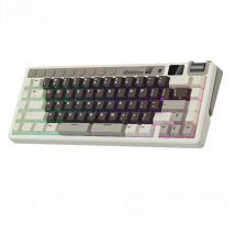 RK ROYAL KLUDGE M70 Customization Keys Gamer Keyboard Hot-swappable Gasket RGB Tri-mode Wireless Mechanical Keyboard PBT Keycap