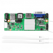 NVR wifi board 4CH/5MP 8CH/3MP Security Video Recorder H.265+ Wifi NVR Human Face Detection Support TF Card SSD PTZ wifi camera