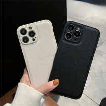 Personalized Case For iPhone 17 16 15 14 13 12 11 Pro Max Custom Name initials Leather Cover For iPhone 16 17 Air Pro Max