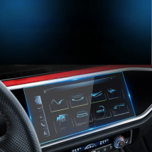 Tempered glass protective film For Audi Q3 Sportback 2020 2021 2022 2023 2024 navigation Dashboard Instrument LCD screen film