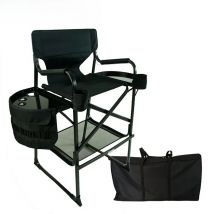 Wholesale Aluminum Folding Portable Upgraded Tall Director Makeup Artist Chair