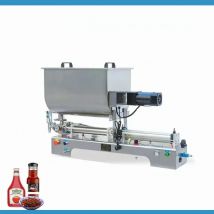 U-Shaped Paste Heating Rod Filling Machine, Small Automatic Stirring Honey Sesame Paste Packaging Machine