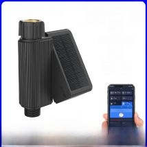 Tuya Smart Garden Watering System Automatic WIFI Drip Irrigation IP65 Solar Water Timer Flow Record Valve For Alexa Google Home
