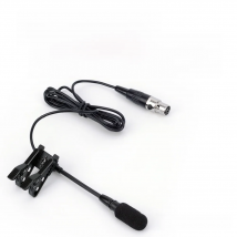 iiiMymic Pro Lavalier Speech Microphone For Shure Wireless Body-Pack Transmitter Mini 4Pin XLR TA4F Plug Large Sound-Absorbing
