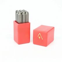 RCIDOS  YC Steel stamp 1/1.5/2/2.5/3/4mm Numbers Stanard Font steel punch stamps,Numbers(0-8) 9pcs/Box