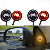 2pcs Car Blind Spot Radars Detection System Warning Light Micro Sensor Change Lane Driving Assistance Reverse Radars Sensor