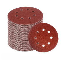 8Hole 125mm Sandpaper Woodworking Metal Grinding Disc Abrasive Polishing Tool 40/1000/2000 Grit Sanding Discs Dremel Accessories