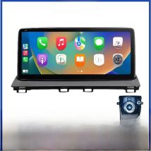 HMG Android Radio 10.25 for Mazda 3 Mazda3 Axela 2013–2018 System CarPlay AndroidAuto Multimedia Player GPS Navigation autoradio