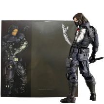 Kaiyodo Winter Soldier Figure Revoltech AMAZING YAMAGUCHI Bucky Barnes Captain America Action Figures Collectible Model Toys