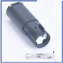 2 Pin black Automotive Waterproof Connector Crankshaft Position Sensor Plug with Pin For Renault Laguna II Logan Clio Kangoo