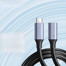 JEYI USB C Extension Cable Type C Extender Male to Female USB 3.1 Gen 2 10Gbps Data Transfer 60W Fast Charging for iPad Laptop