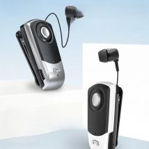 Upgrade F960 pro Fineblue Type C Wireless Bluetooth Headset Retractable Headphone ears in Lotus hands-free phone