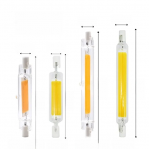 R7S LED Glass Tube 78MM 15W 20W COB Bulb 118MM 30W 40W R7S Corn Lamp J78 J118 AC220V 110V Replace Halogen Light 50W Lampadas