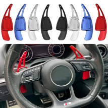 Steering Wheel Shift Paddle Shifter For Audi A3 / S3 facelift A5 S5 2017 A4 B9 Q7 2016-2017 TT TTS Extension Gearbox Gearbox