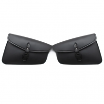 Motorcycle Saddlebags Side Tool Bag PU Leather Luggage Saddle Bag Fit For Harley Sportster XL 883 Hugger Sportster Universal