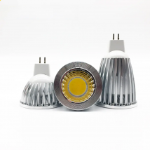 Led Cob Spotlight  GU5.3 Led MR16 New High Power MR 6 12V GU 5.3 220V Dimmable Warm Cool White  Bulb Lamp COB 6w 9w 12w Lampada