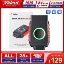 Vident iSmartDiag510Pro Scanner per auto Diagnosi di tutti i sistemi 28 Funzione di ripristino OBDII Funzione completa Aggiornamento gratuito a vita