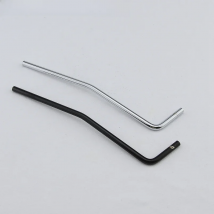 1 Piece Electric Guitar Tremolo System Bridge Arm For IBZ EDGE III /  SAT Pro II / FAT 10 Black/Chrome Silver Guitar Parts