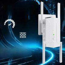 AX3000 WiFi 6 Repeater Extender Booster Dual Band 2.4G/5GHz Wi-Fi WPS Signal Amplifier Long Range Network Router for Home Office
