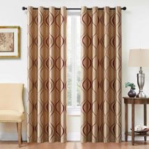 European Style Jacquard Curtain Velvet Polyester Blackout Curtains for Living Dining Room Bedroom Custom Size