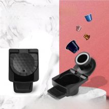 ICafilas Capsule Adapter Original Capsules Convert To Holder Compatible Reusable Coffee ware Pod With Dolce Gusto Crema Maker
