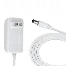 Power Plug Output Connector 5.5mm*2.1mm Power Transformer DC 24V 12V 1A 2A 3A EU US Plug White Housing LED Light Power Adapter