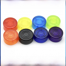 10pcs Footswitches Electric Guitar Effect Pedal Foot Nail Cap Amplifiers Candy Color Foot Switch Guitar Pedal Knob Accessories