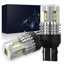 AUXITO 2PCS 7443 LED Bulb CANBUS drl Daytime Light T20 W21/5W 7440 W21W WY21W LED Reversing Lights Error Free 12V 600K White