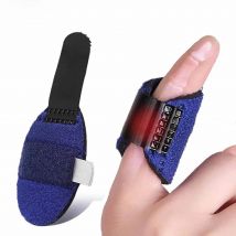 Tcare Adjustable Finger Splint Brace, Built-in Aluminum Alloy, Mallet Finger Brace for All Fingers Tendon Release & Pain Relief