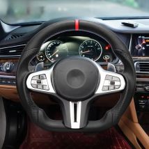 Leather Steering Wheel For BMW G30 G20 G31 G32 G11 G12 G14 G15 G16 G29 G01 G02 G05 G06 F90 F91 F92 Steerng Wheel Car Accessories