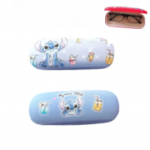 Disney Cartoon Stich Figur Gedruckt Brille Fall Hard Shell Schutzhülle Anime stich Student Gläser