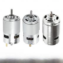 775 795 895 DC Motor 12-24V High-speed Large Torque Motors Ball Bearing Fan Blades for DIY Model Car Small Drill Electric Motor