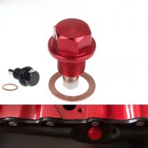 M12x1.5 M14x1.5 Magnetic Oil Drain Plug Oil Drain Sump Nut Aluminum Gearbox Oil Drain Bolt Car Accessories