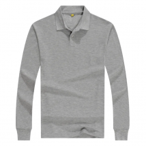 Various Colors Cheap Work Uniform Men's Long Sleeve Polo t Shirt For Advertising
