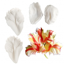 Tulip Petal Veiners Silicone Molds Fondant Sugarcraft Gumpaste Clay Water Paper Cake Decorating Tools M211876