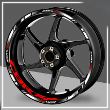Reflective Motorcycle Wheel Sticker Racing Rim Stripe Tape Decal Accessori waterproof For CBR1000RR CBR600RR cbr250rr