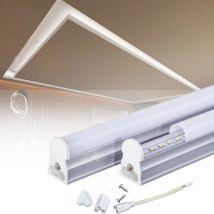 LED Tube 10PCS LED T5 Tubes Light 30cm 60cm 90cm 120cm T5 Tubes SMD2835 Brightness LED T5 Lamp Tube AC86-265V for Room Lighting