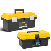 Deli Multiple Styles Household Multifunction Tool Box Double Layer Compartment Storage Organizer Toolbox for Hardware Tools Case