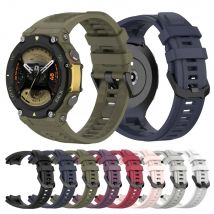 Silicone Band For Amazfit T-Rex 2 Strap Watchband Bracelet Accessories For Huami Amazfit T Rex 2 Replacement Wristband Correa