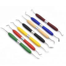 Dental Resin Filler Aesthetic Restoration Tools Silicone Handle For Resin Knife Plastic Dresser Dentistry Tool Instrumen