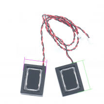 GHXAMP 20mm * 15mm Square Small Cavity Speaker 8ohm 0.8W Smart Home Tablet Voice Broadcast Speaker Thickness 8mm 2PCS