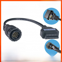 A+ Full Pin For Mercedes For BENZ Sprinter 14pin To 16pin 14 Pin To Obdii Obd2 Obd 2 16 Pin Adapter