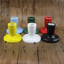 Color DIY All Ceramic Socket Ceiling Heat Resistant And Anti-aging Ceiling Light E27 Screw Bedside Light Wall Lamp